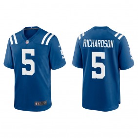 Men's Indianapolis Colts Anthony Richardson Royal 2023 NFL Draft Jersey