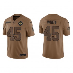 Men's Tampa Bay Buccaneers Devin White Brown 2023 NFL Salute To Service Limited Jersey