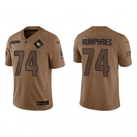 Men's Arizona Cardinals D.J. Humphries Brown 2023 NFL Salute To Service Limited Jersey