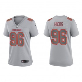 Akiem Hicks Women's Tampa Bay Buccaneers Gray Atmosphere Fashion Game Jersey