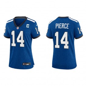 Alec Pierce Women Indianapolis Colts Royal Indiana Nights Game Jersey