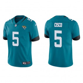 Men's Jacksonville Jaguars Andre Cisco Teal Vapor Limited Jersey