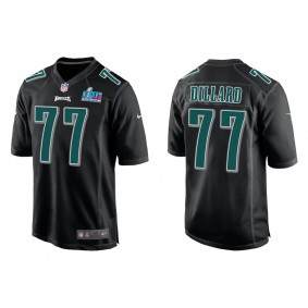 Andre Dillard Men's Philadelphia Eagles Black Super Bowl LVII Patch Fashion Game Jersey