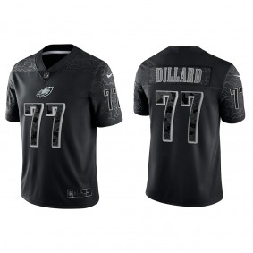 Andre Dillard Philadelphia Eagles Black Reflective Limited Jersey