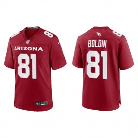 Men's Arizona Cardinals Anquan Boldin Cardinal Game Jersey