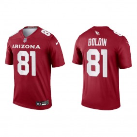 Men's Arizona Cardinals Anquan Boldin Cardinal Legend Jersey