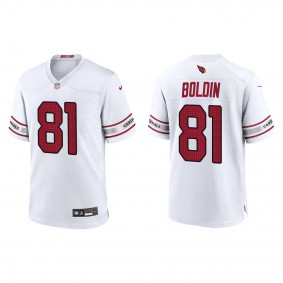 Men's Arizona Cardinals Anquan Boldin White Game Jersey