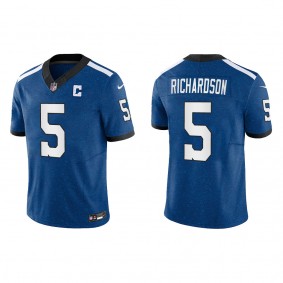 Anthony Richardson Indianapolis Colts Royal Indiana Nights Alternate Vapor F.U.S.E. Limited Jersey