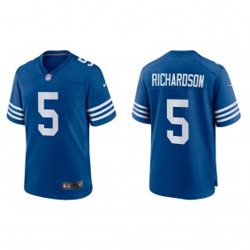 Men's Indianapolis Colts Anthony Richardson Royal 2023 NFL Draft Jersey