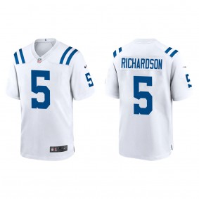 Men's Indianapolis Colts Anthony Richardson White 2023 NFL Draft Jersey