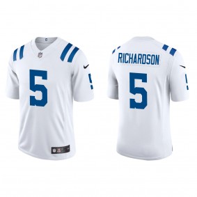 Men's Indianapolis Colts Anthony Richardson White 2023 NFL Draft Vapor Limited Jersey