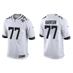 Men's Anton Harrison Jacksonville Jaguars White Game Jersey