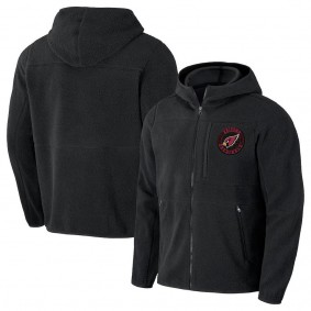 Arizona Cardinals NFL x Darius Rucker Sherpa Full-Zip Hoodie Black