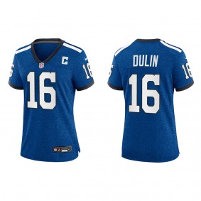 Ashton Dulin Women Indianapolis Colts Royal Indiana Nights Game Jersey