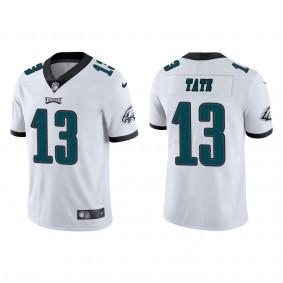 Men's Philadelphia Eagles Auden Tate White Vapor Limited Jersey