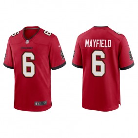 Men's Tampa Bay Buccaneers Baker Mayfield Red Game Jersey