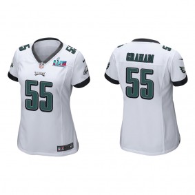 Brandon Graham Women's Philadelphia Eagles Super Bowl LVII White Game Jersey