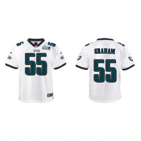 Brandon Graham Youth Philadelphia Eagles Super Bowl LVII White Game Jersey