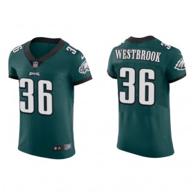 Brian Westbrook Men's Philadelphia Eagles Nike Midnight Green Vapor Elite Jersey