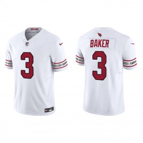 Men's Arizona Cardinals Budda Baker White Vapor F.U.S.E. Limited Jersey