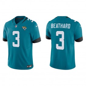 Men's Jacksonville Jaguars C.J. Beathard Teal Vapor F.U.S.E. Limited Jersey