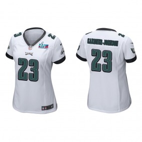 C.J. Gardner-Johnson Women's Philadelphia Eagles Super Bowl LVII White Game Jersey