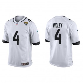 Men's Jacksonville Jaguars Calvin Ridley White Game Jersey