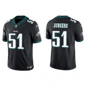 Cam Jurgens Philadelphia Eagles Black Vapor F.U.S.E. Limited Jersey