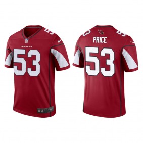 Men's Arizona Cardinals Billy Price Cardinal Legend Jersey