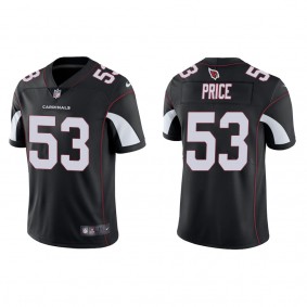 Men's Arizona Cardinals Billy Price Black Vapor Limited Jersey