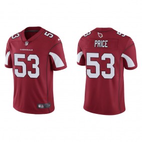 Men's Arizona Cardinals Billy Price Cardinal Vapor Limited Jersey