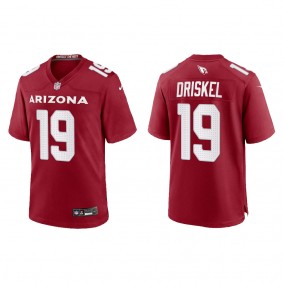 Men's Arizona Cardinals Jeff Driskel Cardinal Game Jersey