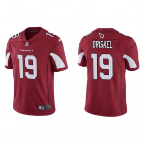 Men's Arizona Cardinals Jeff Driskel Cardinal Vapor Limited Jersey