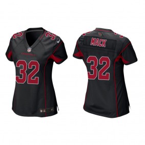 Women's Arizona Cardinals Marlon Mack Black Alternate Game Jersey