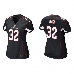 Women's Arizona Cardinals Marlon Mack Black Game Jersey