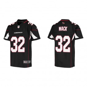 Youth Arizona Cardinals Marlon Mack Black Game Jersey