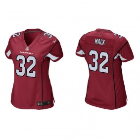 Women's Arizona Cardinals Marlon Mack Cardinal Game Jersey