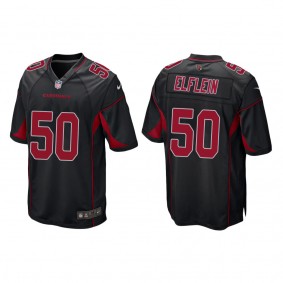 Men's Arizona Cardinals Pat Elflein Black 2nd Alternate Game Jersey