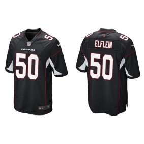 Men's Arizona Cardinals Pat Elflein Black Alternate Game Jersey