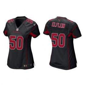 Women's Arizona Cardinals Pat Elflein Black Alternate Game Jersey