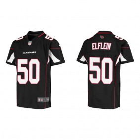 Youth Arizona Cardinals Pat Elflein Black Game Jersey