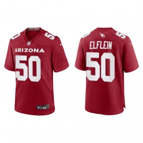 Men's Arizona Cardinals Pat Elflein Cardinal Game Jersey