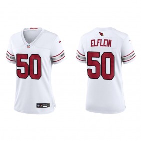 Women's Arizona Cardinals Pat Elflein White Game Jersey