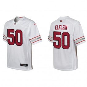 Youth Arizona Cardinals Pat Elflein White Game Jersey