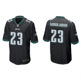 Men's Philadelphia Eagles Chauncey Gardner-Johnson Black Game Jersey