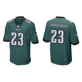 Men's Philadelphia Eagles Chauncey Gardner-Johnson Green Game Jersey