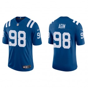 Men's Indianapolis Colts McTelvin Agim Royal Vapor Limited Jersey