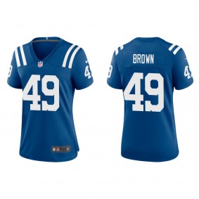 Women's Indianapolis Colts Pharaoh Brown Royal Game Jersey