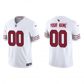 Men's Arizona Cardinals Custom White Vapor F.U.S.E. Limited Jersey