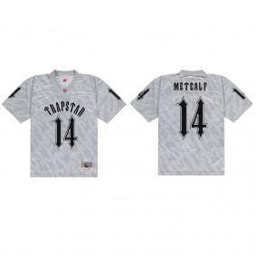 D.K. Metcalf Trapstar Gray Football Jersey